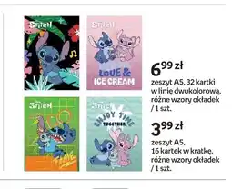 Empik Zeszyt A5 32 kartki w linię dwukolorową oferta