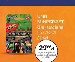 Empik Gra karciana UNO Minecraft oferta