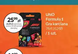 Empik Gra karciana UNO Formula 1 oferta