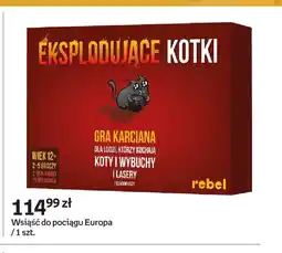 Empik Gra karciana Eksplodujące Kotki Rebel oferta