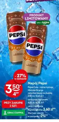 Żabka Napój gazowany Pepsi Cola oferta