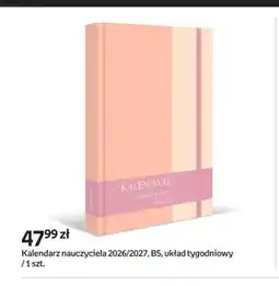 Empik Kalendarz nauczyciela 2026/2027 B5 układ tygodniowy oferta