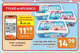 Gama Lody Big Milk oferta