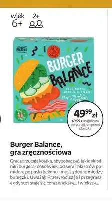 Empik Gra zręcznościowa Burger Balance Professor Puzzle oferta