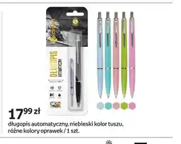 Empik Długopis automatyczny niebieski kolor tuszu Zenith oferta