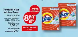Żabka Proszek Vizir Alpine Fresh oferta