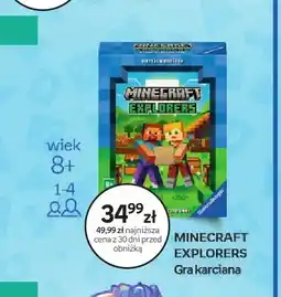 Empik Gra karciana Minecraft Explorers Ravensburger oferta