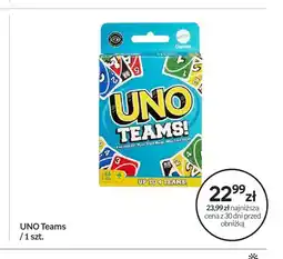 Empik Gra karciana UNO Teams Mattel Games oferta