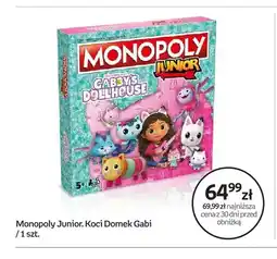Empik Gra planszowa Monopoly Junior Koci Domek Gabi oferta