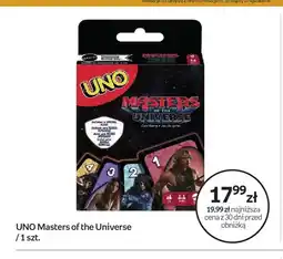 Empik Gra karciana UNO Masters of the Universe Mattel Games oferta