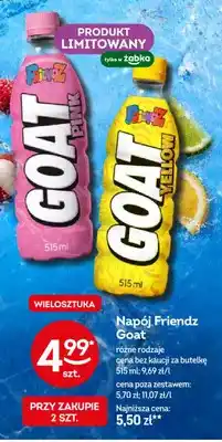 Żabka Napój Friendz Goat Pink oferta