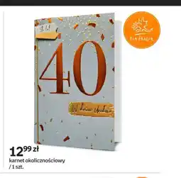 Empik Karnet okolicznościowy 40 Pan Dragon oferta