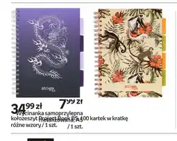 Empik Kołozeszyt Project Book B5 100 kartek w kratkę Strigo oferta