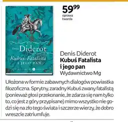 Empik Książka Denis Diderot Kubuś Fatalista i jego pan oferta