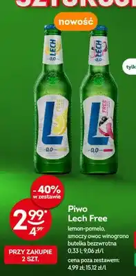 Żabka Piwo bezalkoholowe Lech lemon-pomelo oferta