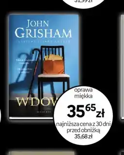 Empik Książka Wdow... John Grisham oprawa miękka oferta