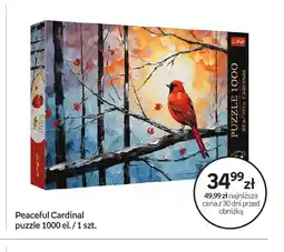 Empik Puzzle Peaceful Cardinal 1000 el. Trefl oferta