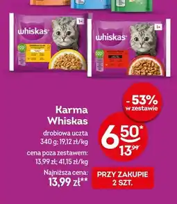 Żabka Karma Whiskas drobiowa uczta oferta