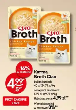 Żabka Karma Broth Ciao bulion kurczak oferta