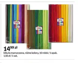 Empik Bibuła marszczona 10 rolek Happy Color oferta
