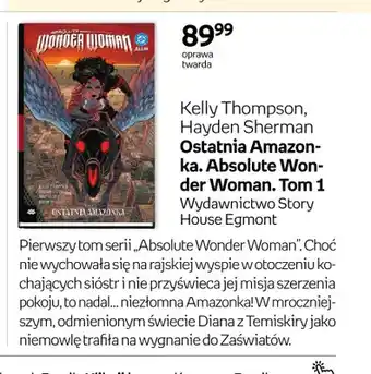 Książka Ostatnia Amazonka. Absolute Wonder Woman. Tom 1
