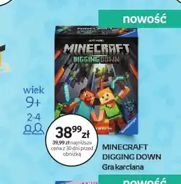 Empik Gra karciana Minecraft Digging Down Ravensburger oferta