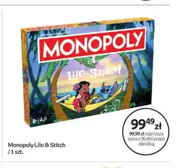 Empik Gra planszowa Monopoly Lilo & Stitch oferta