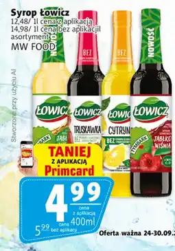 Prim Market Syrop Łowicz oferta