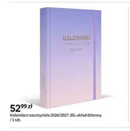Empik Kalendarz nauczyciela 2026/2027 B5 układ dzienny oferta