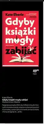 Empik Książka Gdyby książki mogły zabijać Kate Eberle oferta