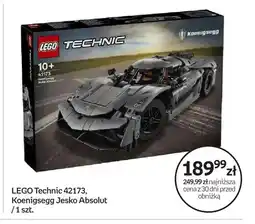 Empik Klocki LEGO Technic 42173 Koenigsegg Jesko Absolut oferta