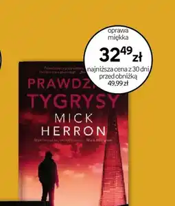 Empik Książka Prawdziwe tygrysy Mick Herron oferta
