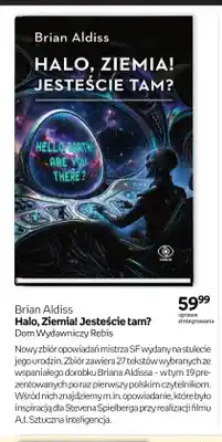 Empik Książka Brian Aldiss Halo, Ziemia! Jesteście tam? Dom Wydawniczy Rebis oferta