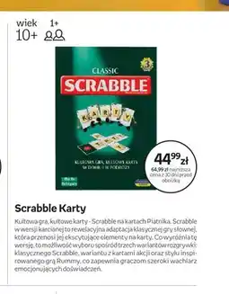Empik Gra karciana Scrabble Karty oferta