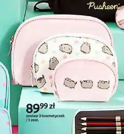 Empik Zestaw 3 kosmetyczek Pusheen oferta