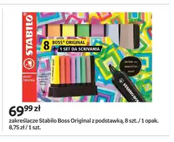 Empik Zakreślacze Stabilo Boss Original z podstawką oferta