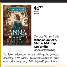 Empik Książka Dorota Pająk-Puda Anna od gwiazd. Miłość Mikołaja Kopernika oferta