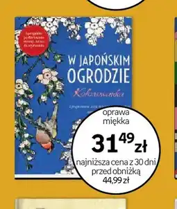 Empik Książka W japońskim ogrodzie. Kolorowanka oferta