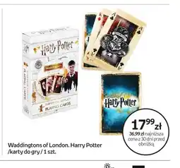Empik Karty do gry Harry Potter Waddingtons of London oferta