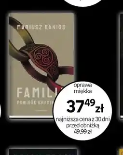 Empik Książka Family Mariusz Kanios oprawa miękka oferta