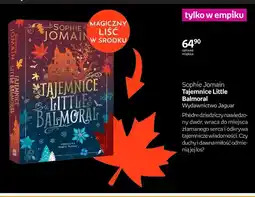 Empik Książka Sophie Jomain Tajemnice Little Balmoral Wydawnictwo Jaguar oferta