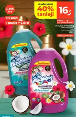 Dealz Żel do prania Der Waschkönig Universal Aloha Hawaii oferta