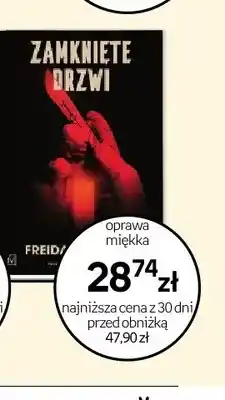 Empik Książka Zamknięte drzwi Freida McFadden oferta