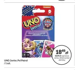 Empik Gra karciana UNO Junior Psi Patrol Mattel Games oferta