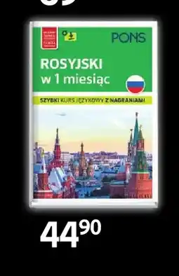 Empik Książka Rosyjski w 1 miesiąc PONS oferta