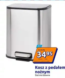 Action Kosz z pedałem nożnym stal nierdzewna oferta
