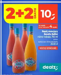 Dealz Napój musujący Bevello Bellini oferta