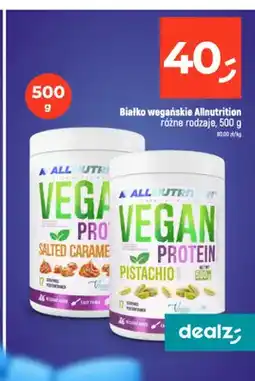 Dealz Białko wegańskie Allnutrition Pistachio oferta