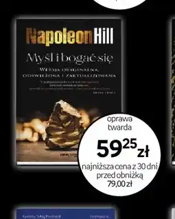 Empik Książka Myśl i bogać się Napoleon Hill oferta