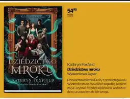 Empik Książka Kathryn Foxfield Dziedzictwo mroku Wydawnictwo Jaguar oferta